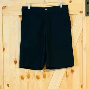 Dickies Men’s Flat Front Shorts — Black